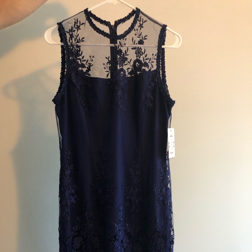 Nanette Lepore navy cocktail dress